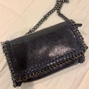 Leather Pookie & Sebastian Juno  chain clutch